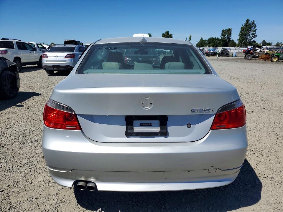 2006 BMW 5er VIN WBANE53596CK81070 COPART salvage auction — SIDE, Or - Salvage Title Certificate, sold $425 on 2026-07-28 (photo 6)
