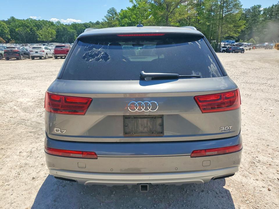 2017 Audi VIN WA1LAAF78HD026994 COPART salvage auction — FRONT END, Nc - Salvage Certificate Of Title, sold $5,900 on 2026-07-17 (photo 6)