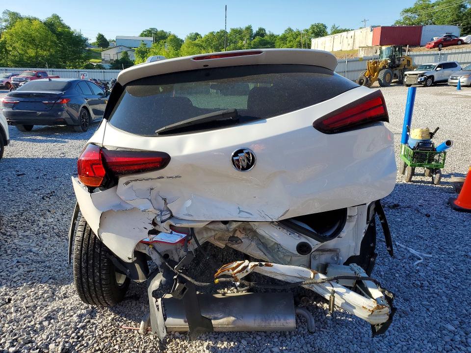 2023 Buick Encore VIN KL4MMDSL5PB073944 COPART salvage auction — REAR END, Oh - Cert Of Title-Salvage, sold $3,700 on 2026-07-02 (photo 6)
