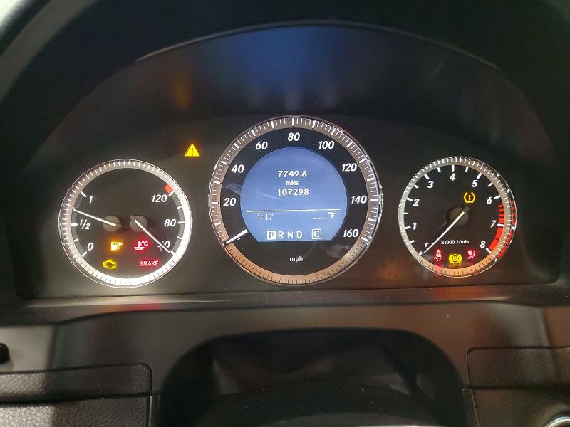 2009 Mercedes-benz C-klasse VIN WDDGF81XX9F204487 COPART salvage auction — FRONT END, Mn - Cert Of Title-Prior Salvage, sold $475 on 2026-08-18 (photo 9)