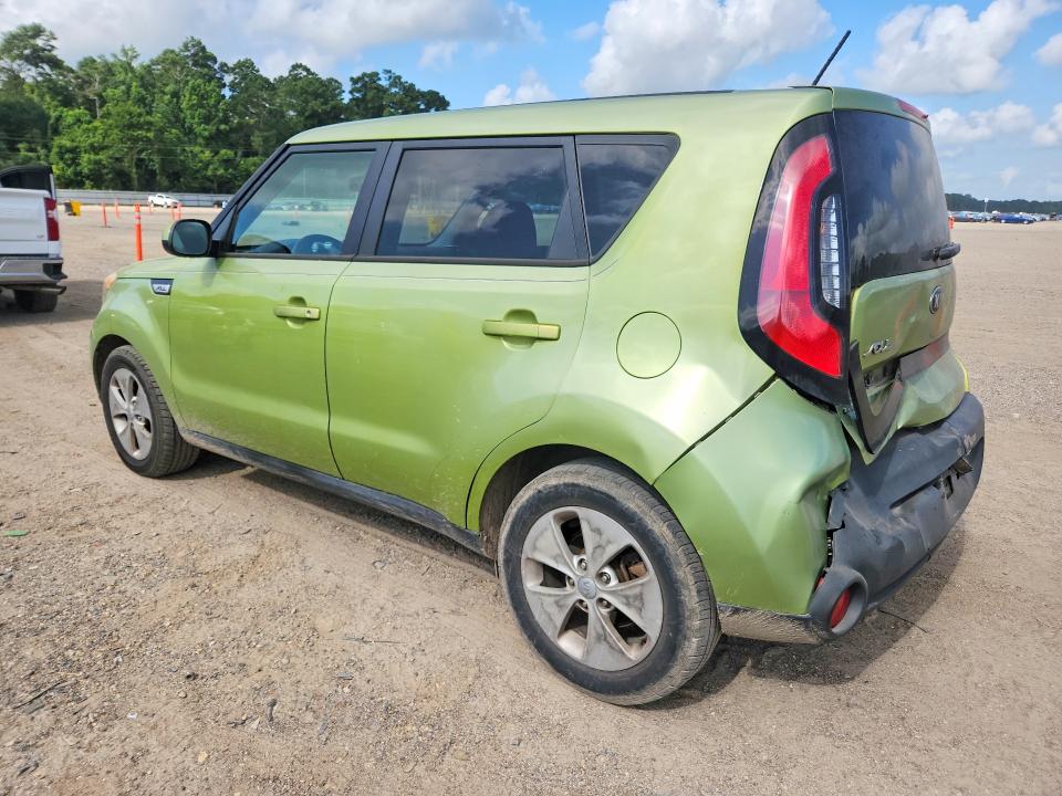 2015 Kia Soul VIN KNDJN2A27F7816754 COPART salvage auction — REAR END, La - Cert Of Title-Salvage, sold $950 on 2026-07-07 (photo 2)