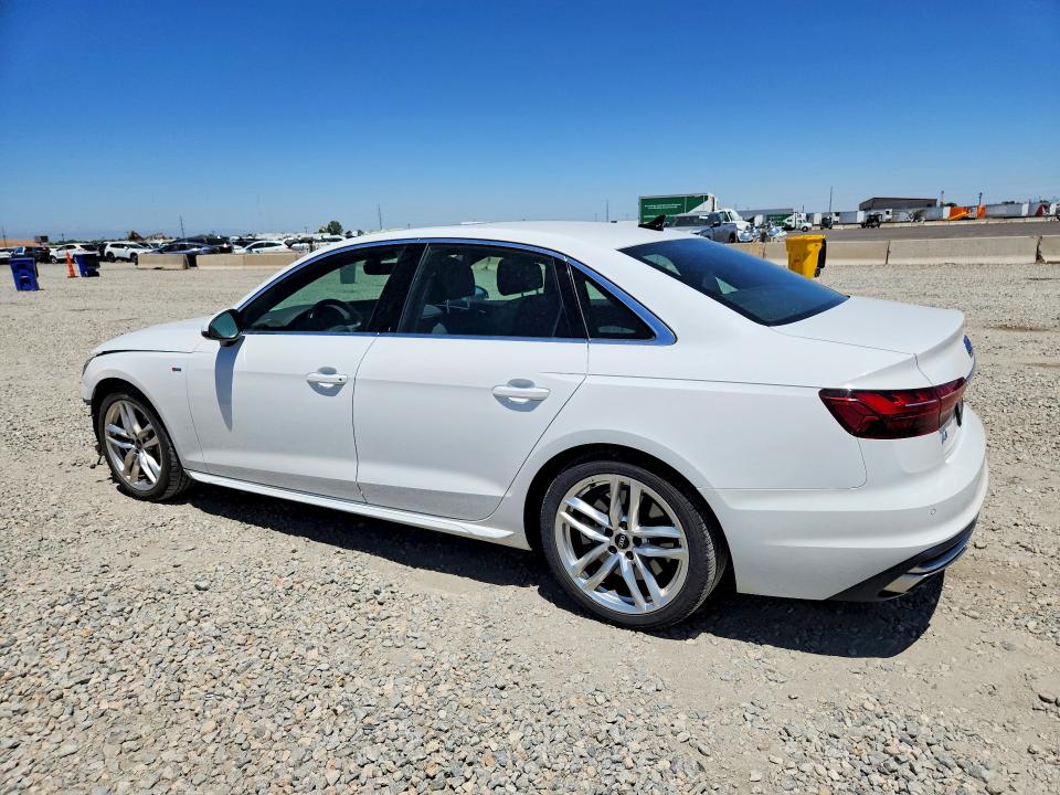 2023 Audi A4 VIN WAUEAAF4XPN011309 COPART salvage auction — FRONT END, Co - Public - Salvage Title, sold $325 on 2026-07-21 (photo 2)
