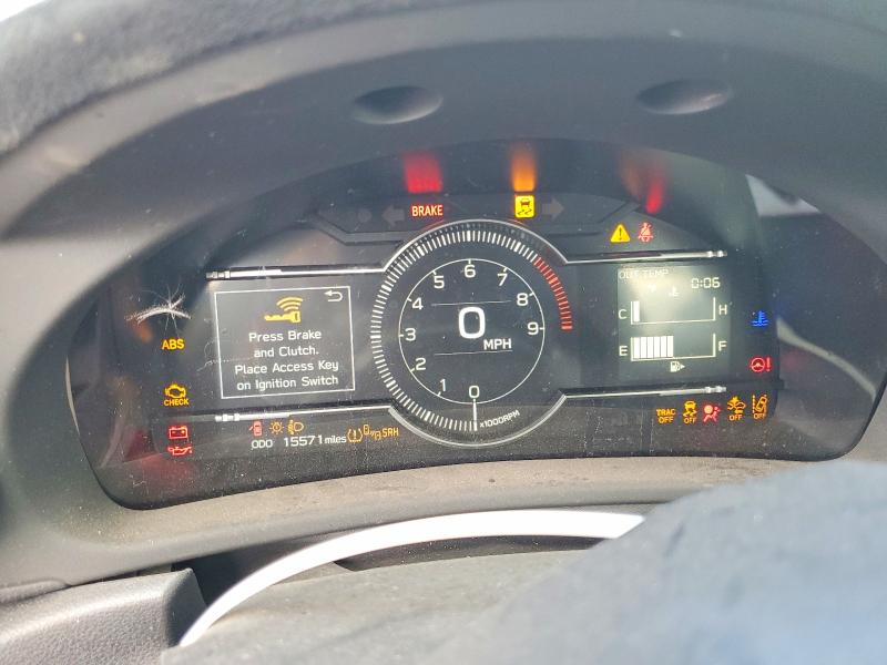 2025 Toyota Gr 86 VIN JF1ZNBE12S9755953 COPART salvage auction — FRONT END, Az - Dis/Dlr/Exp Only Salvage Title, sold $8,200 on 2026-07-29 (photo 9)