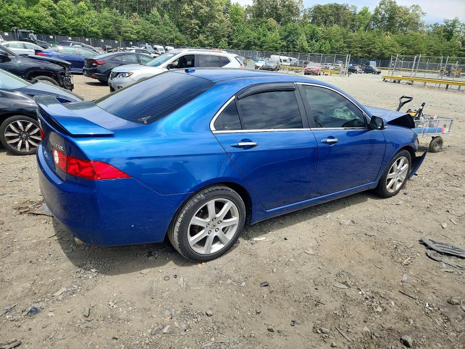2005 Acura Tsx VIN JH4CL96845C032976 COPART salvage auction — FRONT END, Md - Cert Of Salvage > 75% Damage, sold $275 on 2026-07-10 (photo 3)