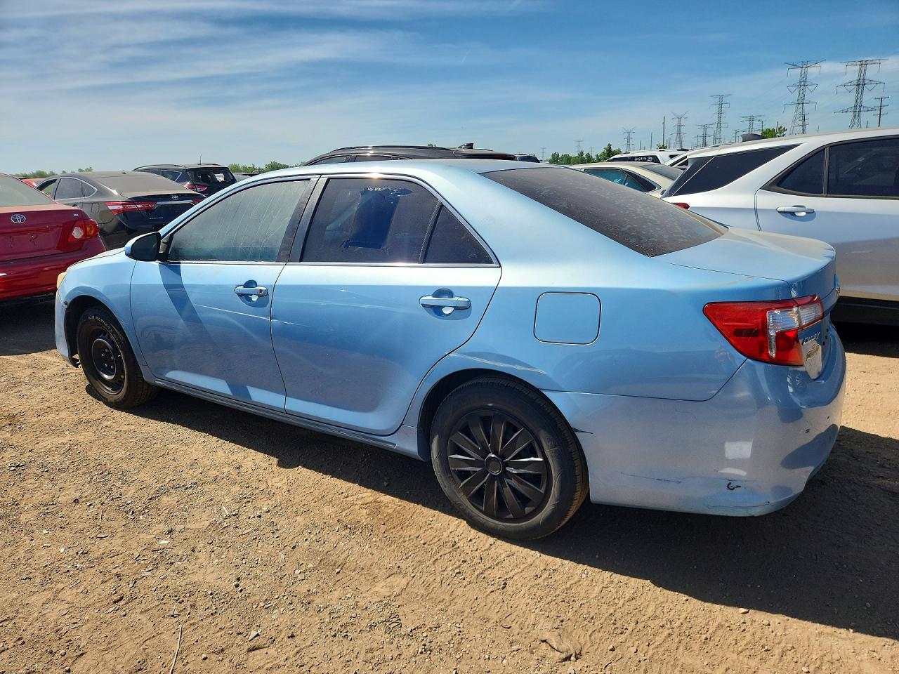 2013 Toyota Camry VIN 4T4BF1FK4DR277921 COPART salvage auction — Front End, IL - SALVAGE CERTIFICATE, sold $1,450 on 2026-07-02 (photo 2)