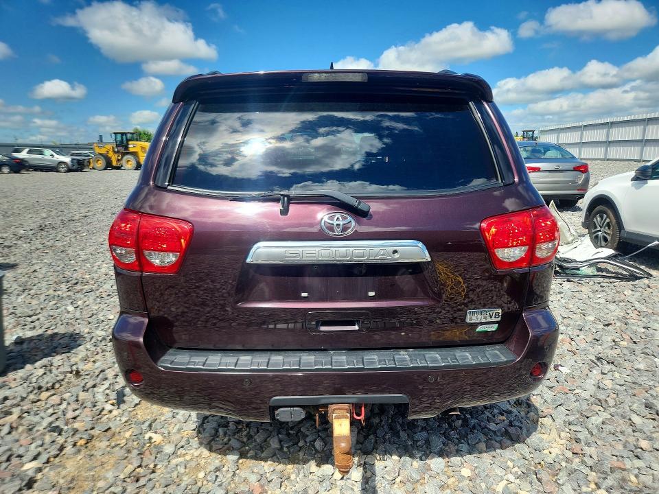 2013 Toyota VIN 5TDJW5G11DS090115 COPART salvage auction — FRONT END, Wi - Certificate Of Title, sold $7,000 on 2026-07-13 (photo 6)