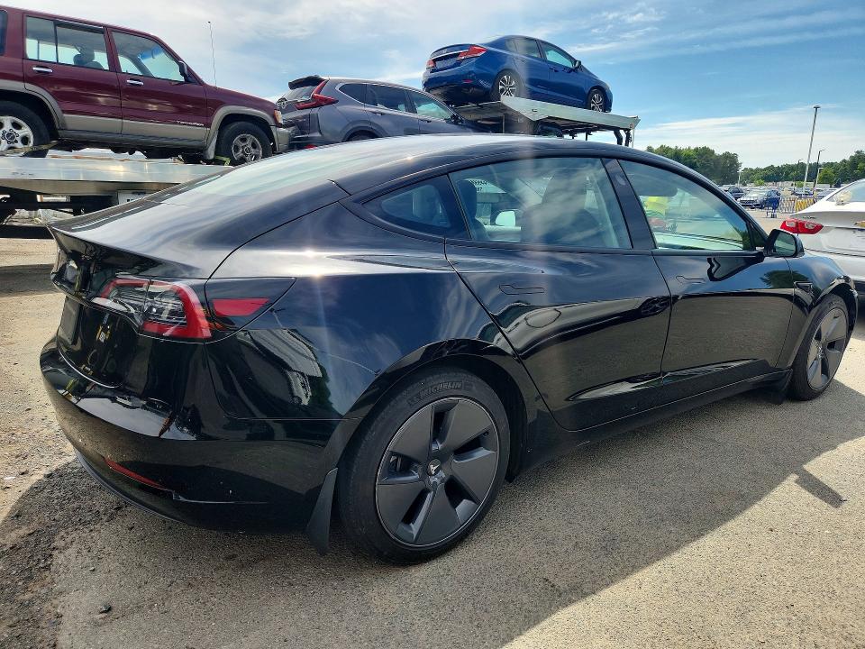 2023 Tesla Model 3 VIN 5YJ3E1EA1PF578710 COPART salvage auction — FRONT END, Ct - Cert Of Title-Salvage, sold $9,600 on 2026-07-16 (photo 3)