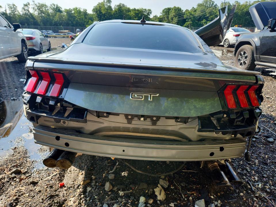 2024 Ford Mustang VIN 1FA6P8CF1R5428198 COPART salvage auction — ALL OVER, Md - Cert Of Salvage > 75% Damage, sold $3,800 on 2026-07-02 (photo 6)