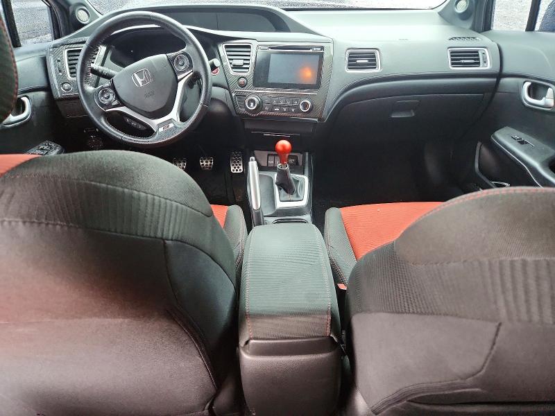 2015 Honda Civic VIN 2HGFB6E51FH704564 COPART salvage auction — FRONT END, Mi - Certificate Of Title, sold $6,400 on 2026-07-02 (photo 8)