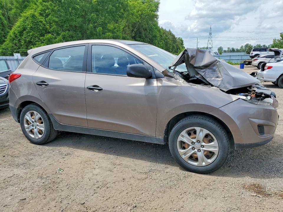 2012 Hyundai Tucson VIN KM8JT3AB5CU535847 COPART salvage auction — FRONT END, On - Permit No Brand - Unfit, sold $725 on 2026-07-23 (photo 4)