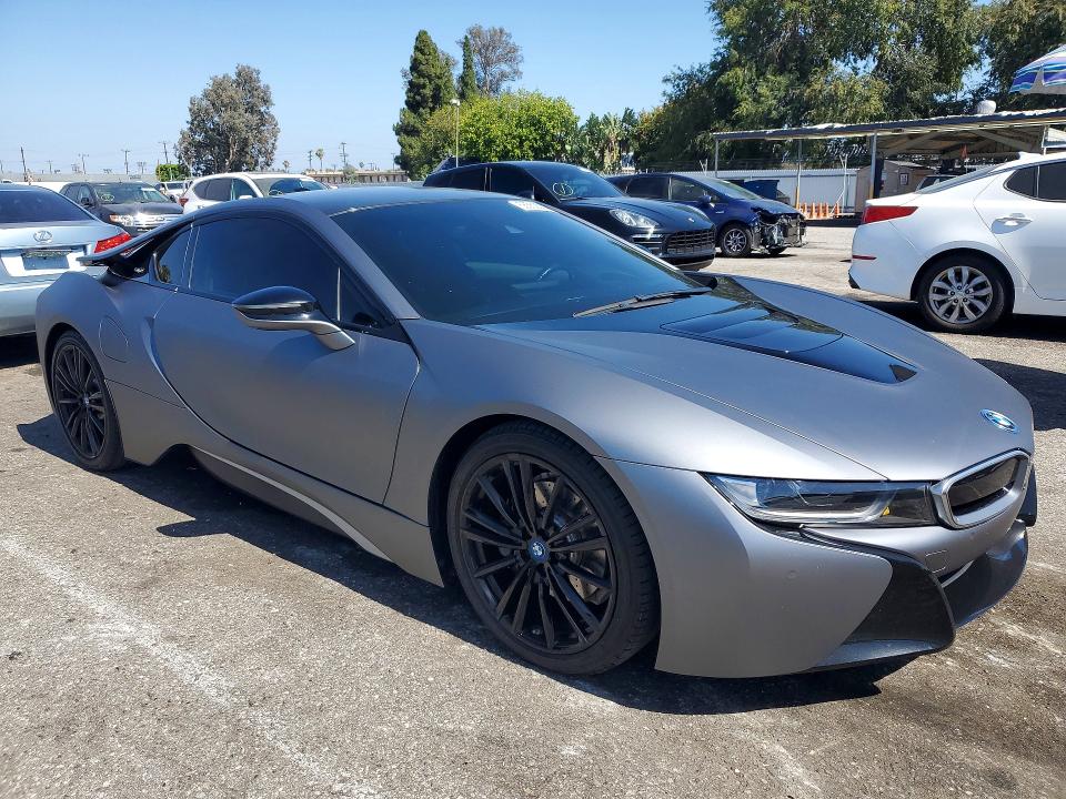 2019 BMW I8 VIN WBY2Z4C59K7F14566 COPART salvage auction — NORMAL WEAR, Ca - Dis/Dlr/Exp Only Clean Title (P), sold $60,000 on 2026-07-02 (photo 4)