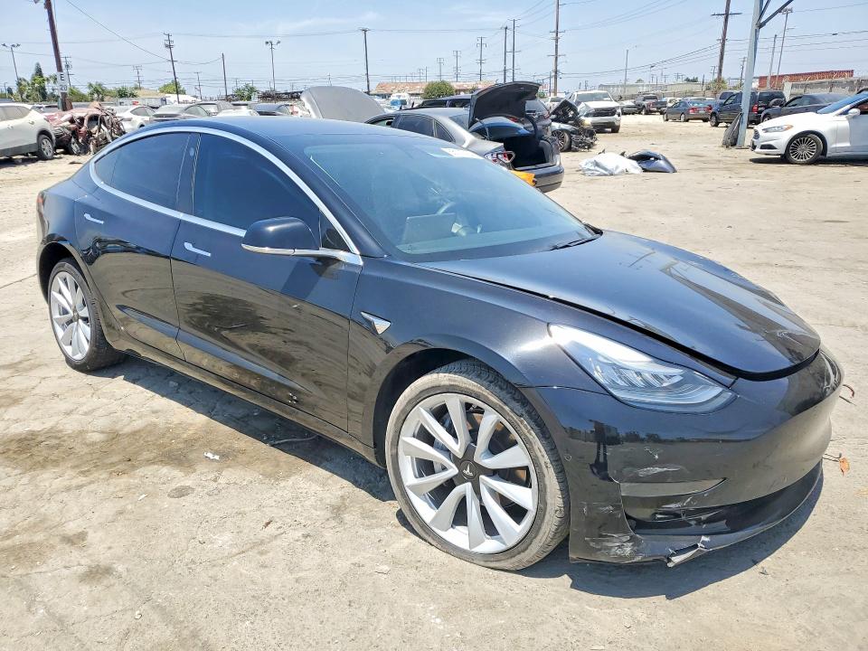 2020 Tesla Model 3 VIN 5YJ3E1EAXLF645489 COPART salvage auction — FRONT END, Ca - Salvage Certificate, sold $4,200 on 2026-07-02 (photo 4)
