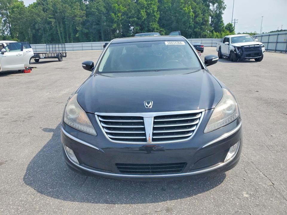 2012 Hyundai VIN KMHGH4JH2CU051530 COPART salvage auction — SIDE, NC - SALVAGE CERTIFICATE OF TITLE, sold $700 on 2026-07-30 (photo 5)