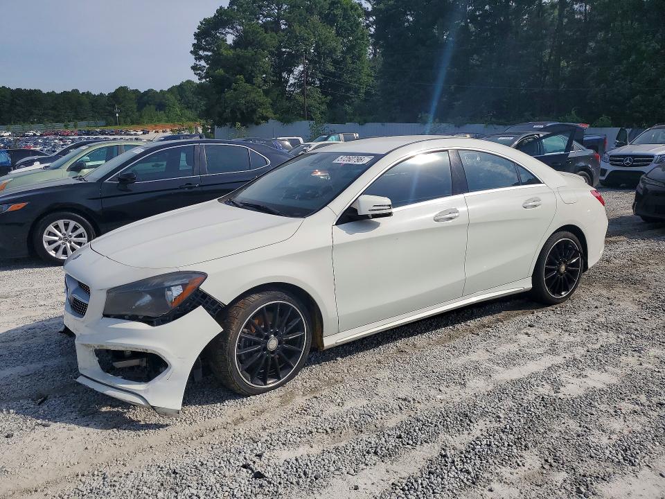 2015 Mercedes-benz Cla-klasse VIN WDDSJ4EB2FN182695 COPART salvage auction — FRONT END, Ga - Cert Of Title-Rebuilt Flood, sold $2,550 on 2026-07-13 (photo 1)