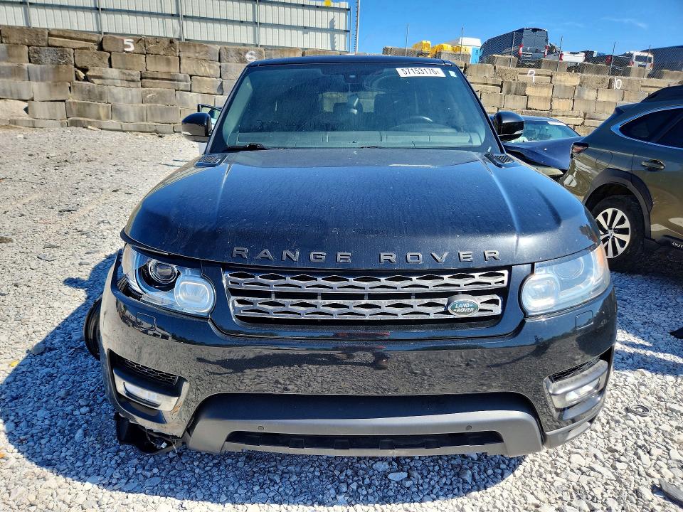2014 Land rover RANGE ROVER VIN SALWR2WF4EA329544 COPART salvage auction — FRONT END, KY - CERT OF TITLE-SALVAGE, sold $2,900 on 2026-07-24 (photo 5)
