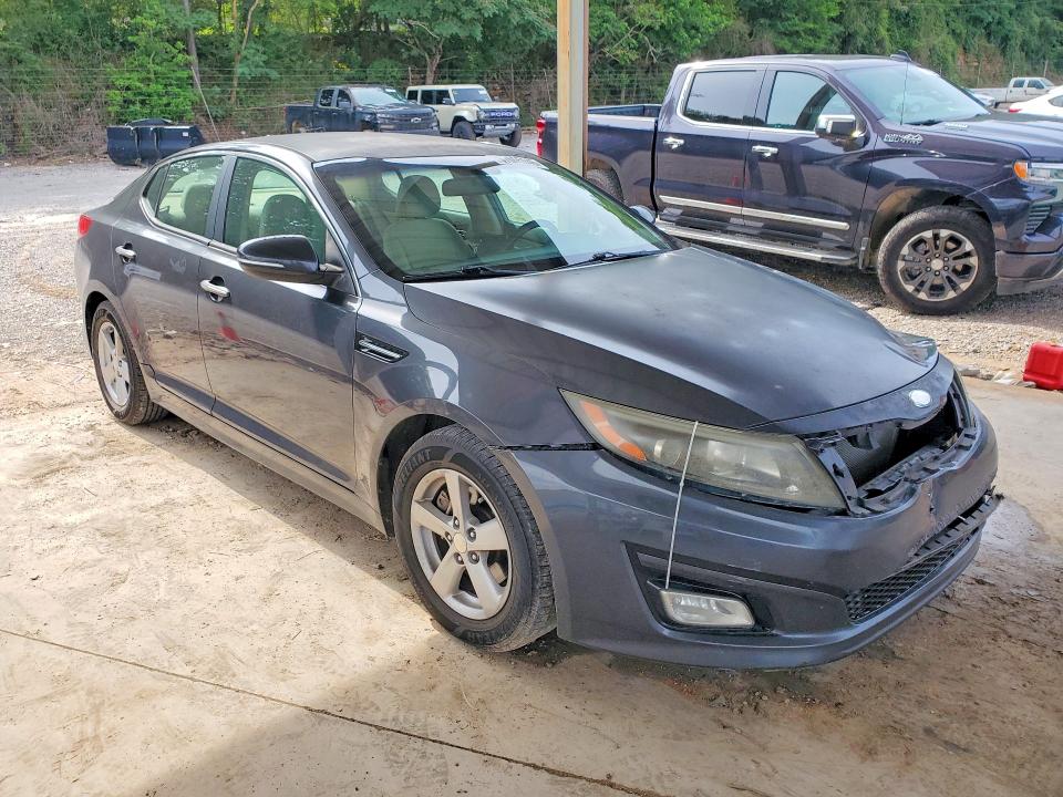 2015 Kia Optima VIN 5XXGM4A75FG441586 COPART salvage auction — FRONT END, Al - Cert Of Title-Salvage Title, sold $625 on 2026-07-14 (photo 4)