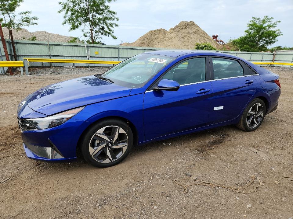 2023 Hyundai Elantra VIN KMHLP4AG0PU534772 COPART salvage auction — WATER/FLOOD, Salvage Title, sold $5,600 on 2026-07-13 (photo 1)