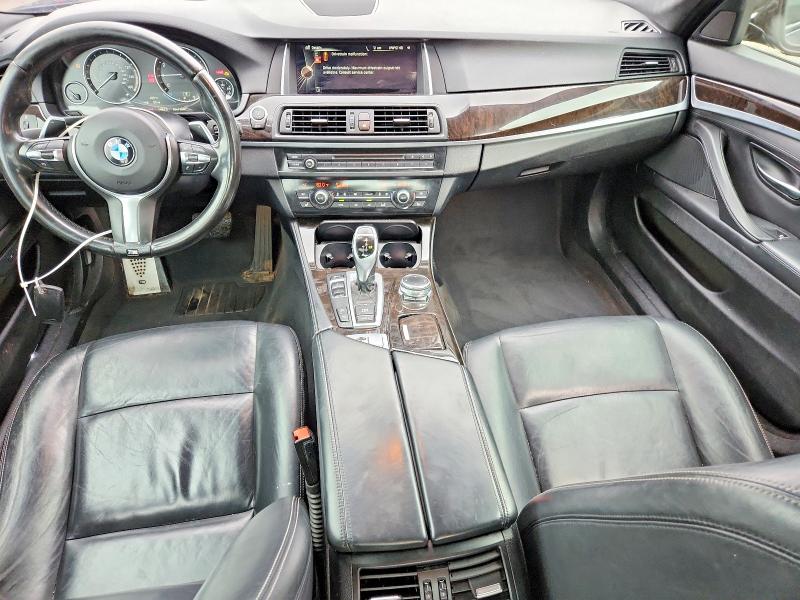 2016 BMW 5er VIN WBA5A7C50GG147128 COPART salvage auction — REAR END, Ct - Cert Of Title-Salvage, sold $525 on 2026-07-28 (photo 8)