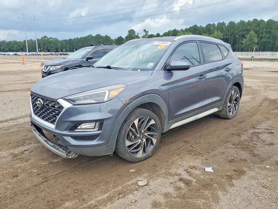 2019 Hyundai Tucson VIN KM8J33AL0KU042245 COPART salvage auction — MINOR DENT/SCRATCHES, La - Certificate Of Title, sold $3,500 on 2026-07-14 (photo 1)