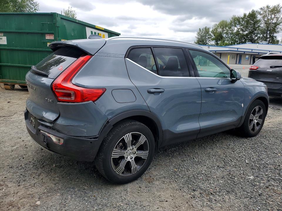 2020 Volvo Xc40 VIN YV4162UL3L2171480 COPART salvage auction — REAR END, Wa - Bill Of Sale, sold $11,100 on 2026-08-03 (photo 3)