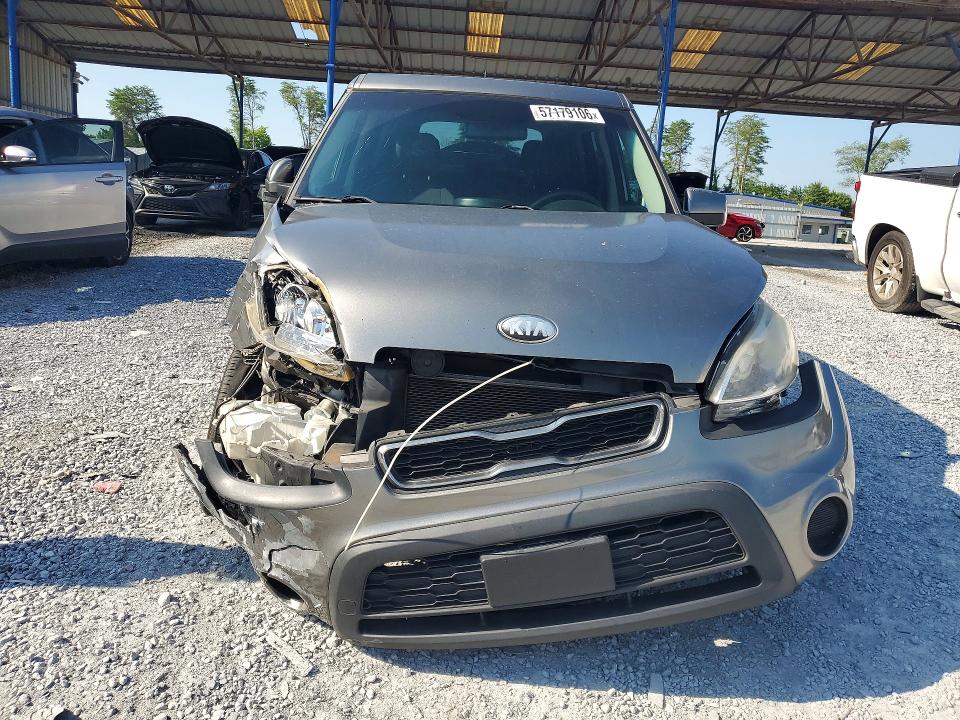 2013 Kia Soul VIN KNDJT2A50D7591171 COPART salvage auction — FRONT END, Ga - Cert Of Title-Salvage, sold $425 on 2026-07-16 (photo 5)