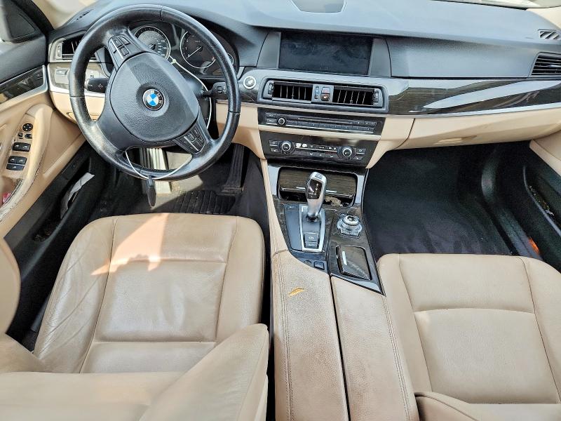 2011 BMW 5 series VIN WBAFR1C59BC750511 COPART salvage auction — FRONT END, Va - Cert Of Title - Salvage, sold $900 on 2026-07-10 (photo 8)