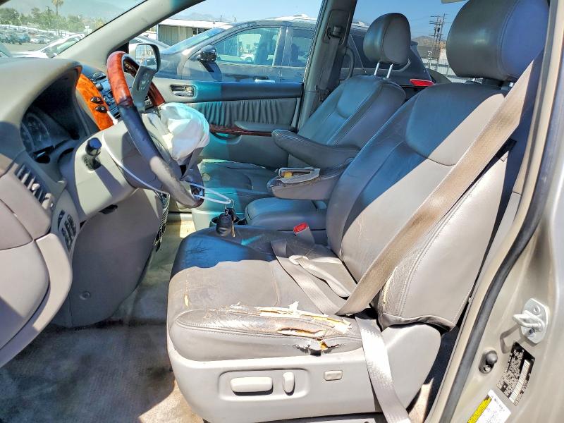 2005 Toyota Sienna VIN 5TDZA22C85S295148 COPART salvage auction — FRONT END, CA - SALVAGE CERTIFICATE, sold $775 on 2026-07-20 (photo 7)