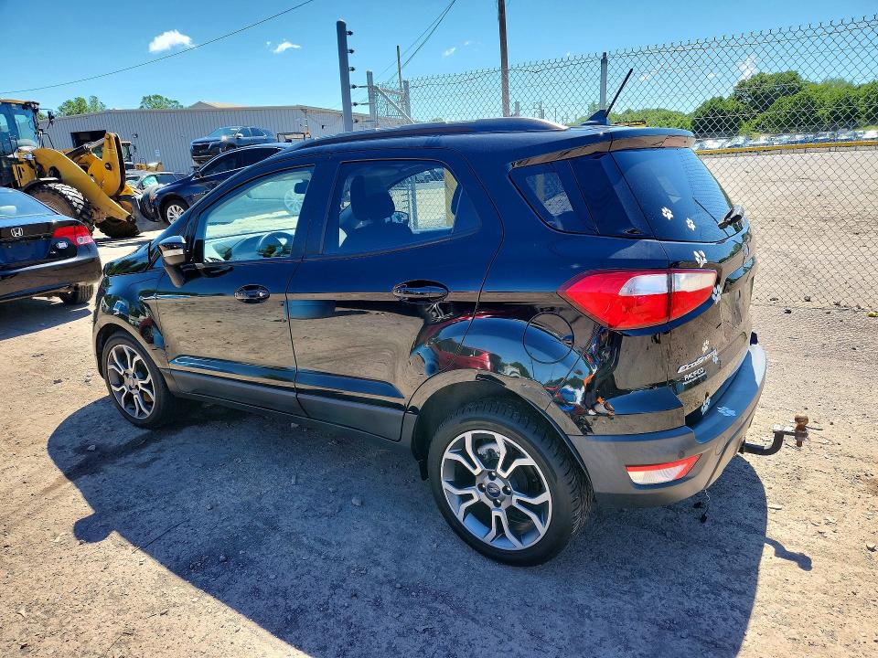 2018 Ford Ecosport VIN MAJ3P1TE3JC237707 COPART salvage auction — FRONT END, Pa - Certificate Of Salvage, sold $1,350 on 2026-07-20 (photo 2)