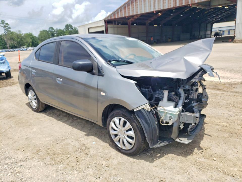 2018 Mitsubishi VIN ML32F3FJ9JHF05312 COPART salvage auction — FRONT END, LA - CERT OF TITLE-SALVAGE, sold $125 on 2026-07-24 (photo 4)