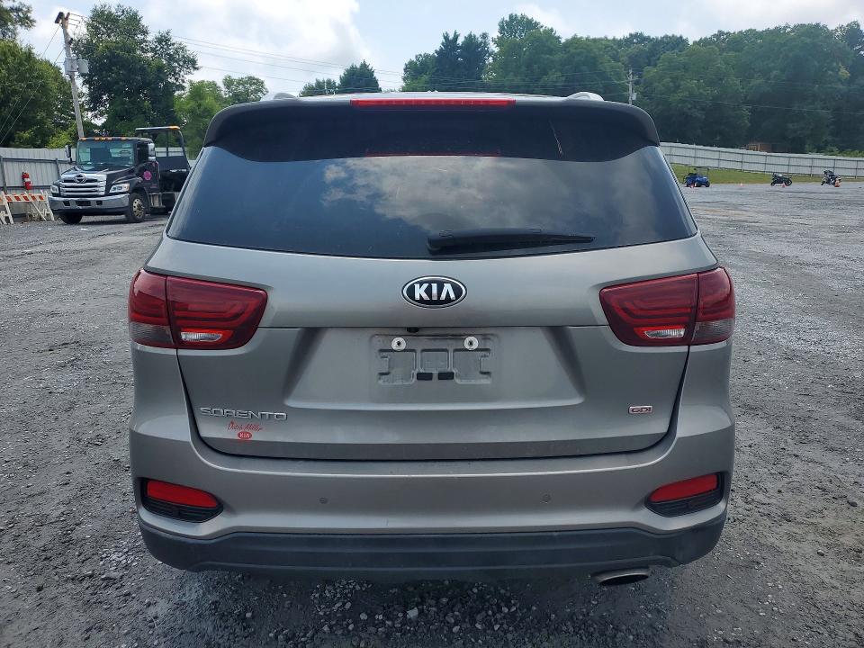 2019 Kia Sorento VIN 5XYPG4A30KG524045 COPART salvage auction — FRONT END, Nc - Salvage Certificate Of Title, sold $500 on 2026-07-29 (photo 6)