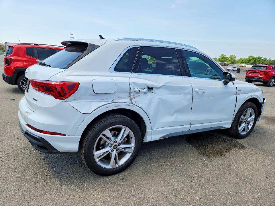 2024 Audi Q3 VIN WA1EECF39R1077090 COPART salvage auction — SIDE, Ny - Mv-907A Salvage Certificate, sold $5,200 on 2026-07-28 (photo 3)