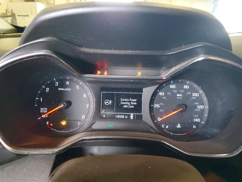 2021 Chevrolet Trailblazer VIN KL79MPS27MB002354 COPART salvage auction — FRONT END, MI - SCRAP CERTIFICATE OF TITLE, sold $200 on 2026-07-31 (photo 9)