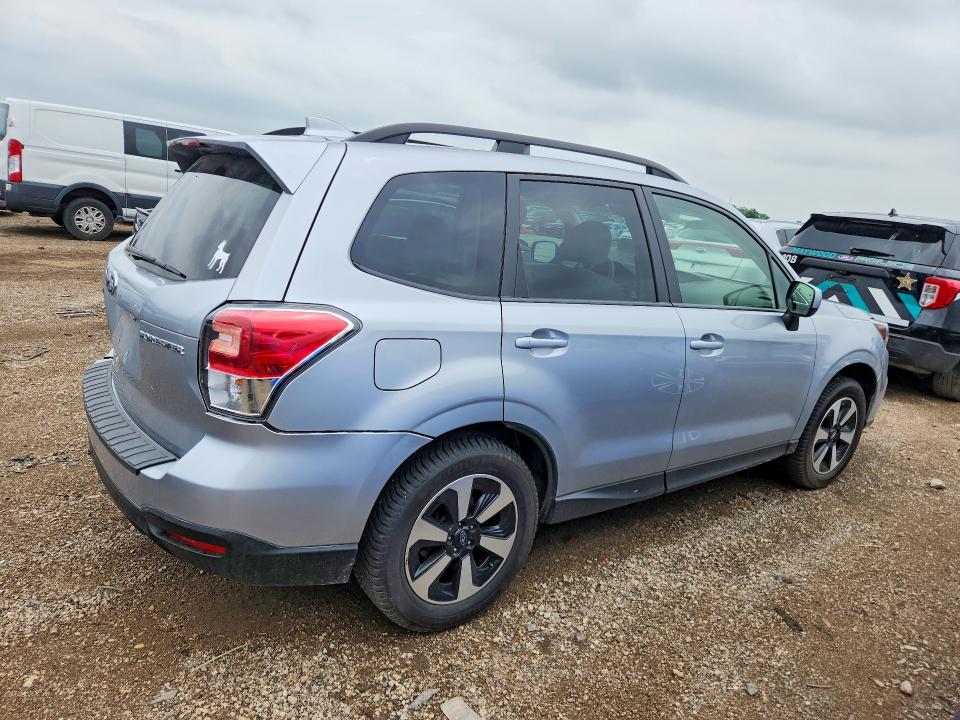 2018 Subaru Forester VIN JF2SJAGC3JH518684 COPART salvage auction — REAR END, Il - Salvage Certificate, sold $4,000 on 2026-07-09 (photo 3)