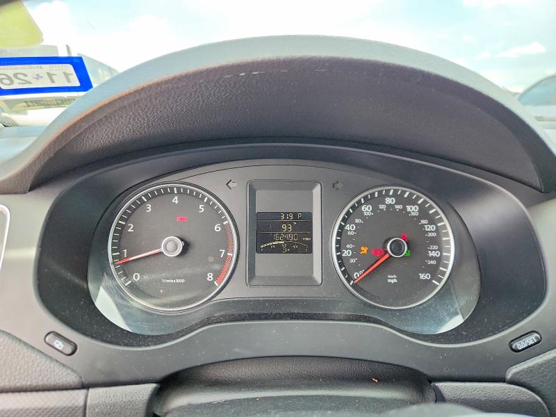 2012 Volkswagen Jetta VIN 3VWDX7AJXCM324181 COPART salvage auction — REAR END, Tx - Salvage Vehicle Title, sold $1,900 on 2026-07-09 (photo 9)