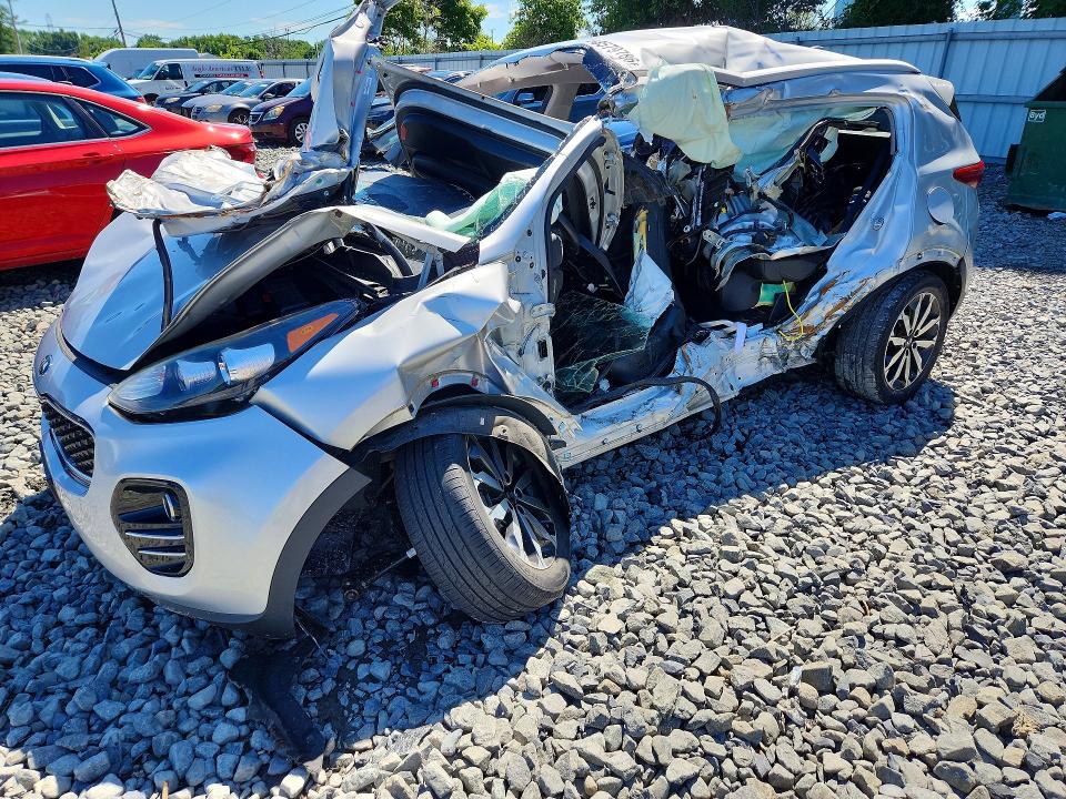 2018 Kia Sportage VIN KNDPNCACXJ7486528 COPART salvage auction — ALL OVER, Nj - Cert Of Title-Salvage, sold $1,550 on 2026-07-13 (photo 1)