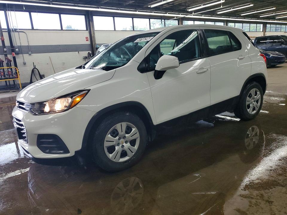 2018 Chevrolet Trax VIN KL7CJKSB2JB721069 COPART salvage auction — UNDERCARRIAGE, Il - Cert Of Title-Corrected, sold $1,600 on 2026-07-09 (photo 1)