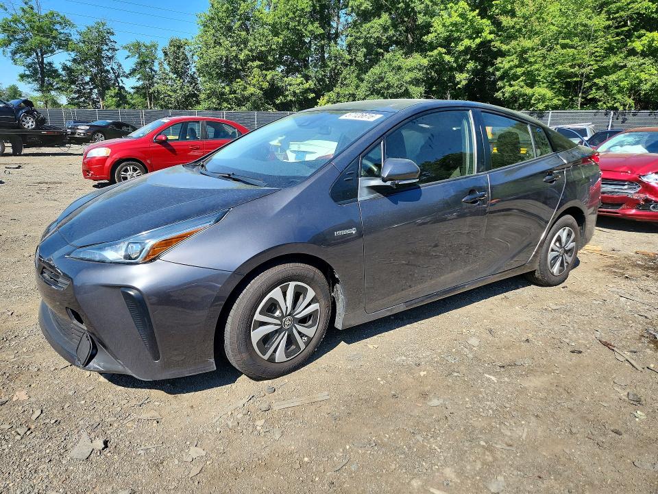 2022 Toyota Prius VIN JTDKAMFU1N3174656 COPART salvage auction — SIDE, MD - CERT OF SALVAGE < 75% DAMAGE, sold $5,800 on 2026-07-21 (photo 1)