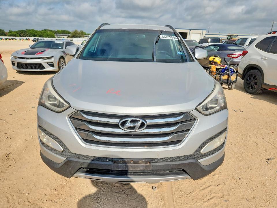 2013 Hyundai VIN 5XYZU3LB2DG037786 COPART salvage auction — FRONT END, Tx - Salvage Vehicle Title, sold $1,550 on 2026-07-30 (photo 5)