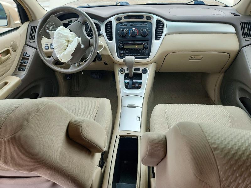 2007 Toyota Highlander VIN JTEGD21A270171442 COPART salvage auction — FRONT END, FL - CERT OF TITLE SLVG REBUILDABLE, sold $250 on 2026-07-21 (photo 8)