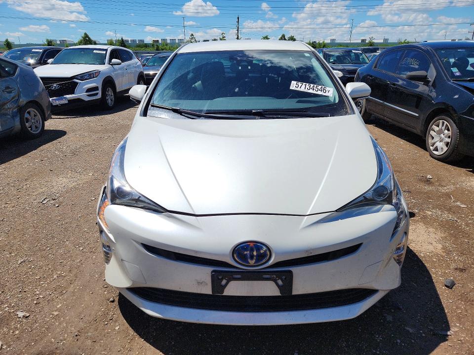 2018 Toyota Prius VIN JTDKARFU4J3552332 COPART salvage auction — SIDE, Ia - Cert Of Title-Salvage Title, sold $4,100 on 2026-07-21 (photo 5)