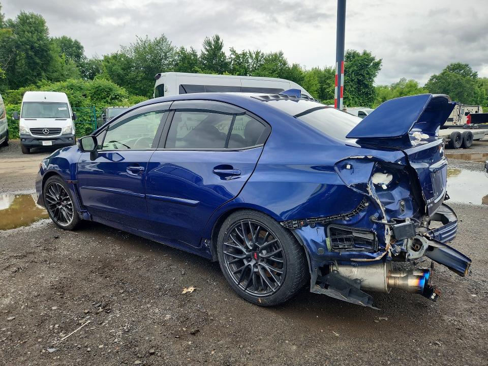 2016 Subaru Wrx VIN JF1VA2Y69G9808690 COPART salvage auction — REAR END, MA - CERT OF TITLE-SALVAGE, sold $7,500 on 2026-07-30 (photo 2)
