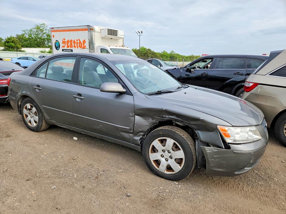 2009 Hyundai Sonata VIN 5NPET46C69H429620 COPART salvage auction — FRONT END, NY - MV-907A SALVAGE CERTIFICATE, sold $200 on 2026-07-22 (photo 4)