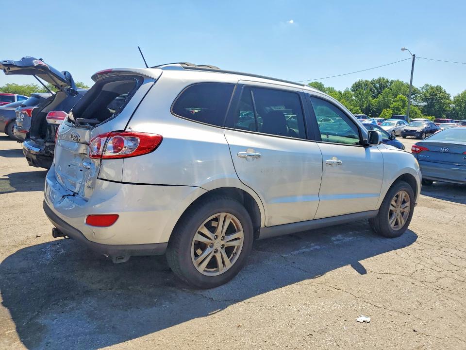 2012 Hyundai VIN 5XYZK4AG0CG097185 COPART salvage auction — REAR END, Ky - Cert Of Title-Salvage, sold $1,800 on 2026-07-27 (photo 3)