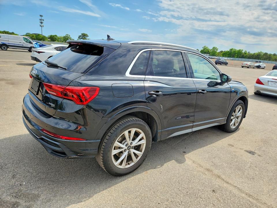 2021 Audi Q3 VIN WA1DECF31M1080652 COPART salvage auction — FRONT END, Ny - Mv-907A Salvage Certificate, sold $6,500 on 2026-07-20 (photo 3)