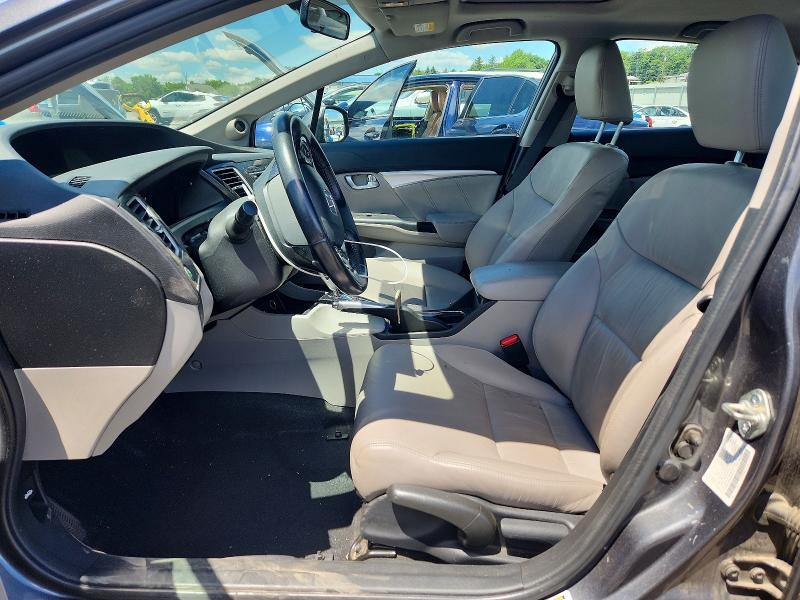 2013 Honda Civic VIN 2HGFB2F9XDH550153 COPART salvage auction — REAR END, Pa - Certificate Of Salvage, sold $4,200 on 2026-07-02 (photo 7)