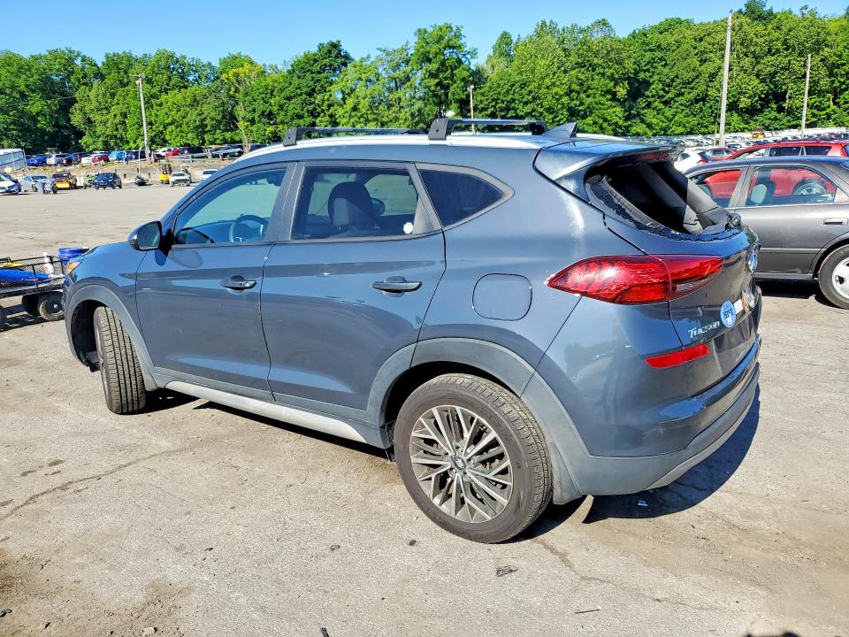 2021 Hyundai Tucson VIN KM8J3CAL4MU355642 COPART salvage auction — REAR END, Ny - Mv-907A Salvage Certificate, sold $3,300 on 2026-07-19 (photo 2)
