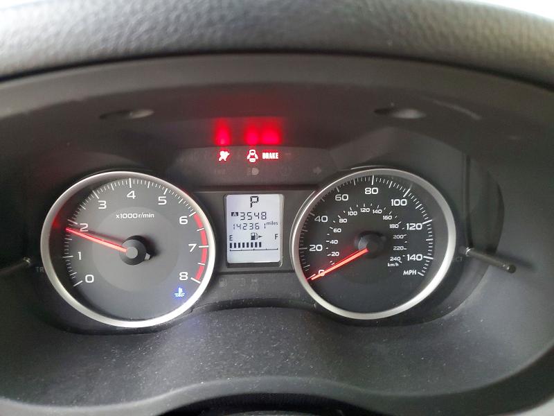 2014 Subaru Forester VIN JF2SJADC2EH465731 COPART salvage auction — FRONT END, TX - SALVAGE VEHICLE TITLE, sold $675 on 2026-07-28 (photo 9)