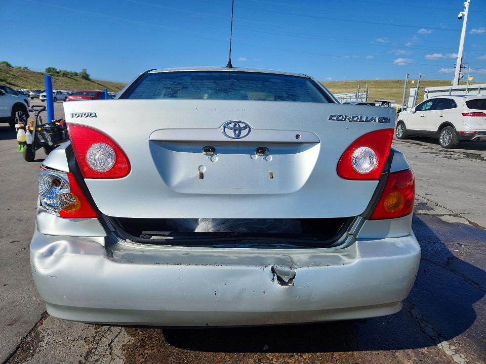 2003 Toyota Corolla VIN JTDBR32E832015587 COPART salvage auction — REAR END, Co - Salvage Title, sold $650 on 2026-07-08 (photo 6)