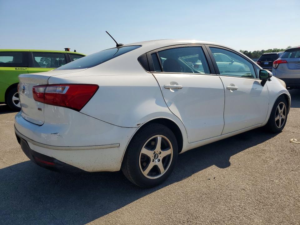 2015 Kia Rio VIN KNADM4A32F6443193 COPART salvage auction — FRONT END, NY - CERTIFICATE OF TITLE, sold $925 on 2026-07-27 (photo 3)