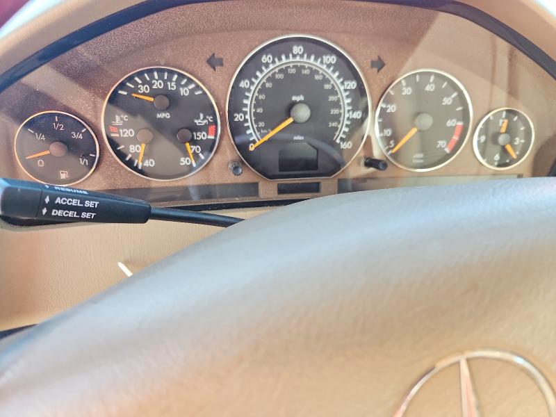1999 Mercedes-benz Sl-klasse VIN WDBFA68F5XF180777 COPART salvage auction — HAIL, Tx - Certificate Of Title, sold $2,100 on 2026-07-31 (photo 9)